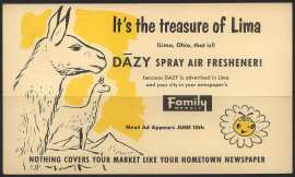 Llama Air Freshener Ad